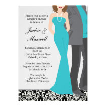 Couples Wedding Shower Invitation invitations