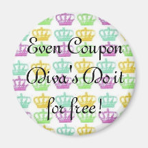Coupon Divia Refrigerator Magnets