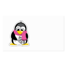 Coupon Penguin Business Card Template