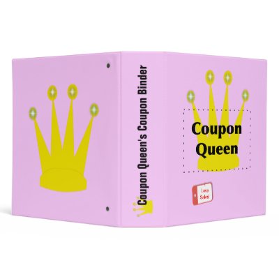 Coupon Queen Avery Binder by iona847