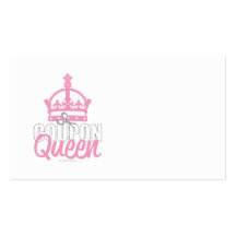 Coupon Queen Business Card Templates