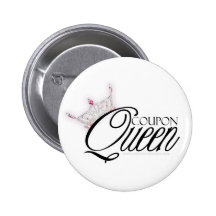 Coupon "Queen"   - Button