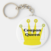 Coupon Queen Keychain