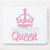 Coupon Queen Mouse Pad