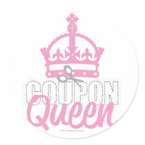 Coupon Queen stickers
