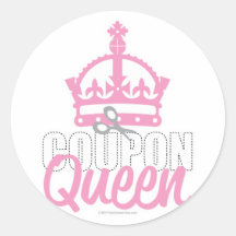 Coupon Queen Stickers