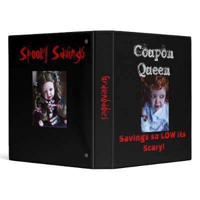 Coupon Spooky Scary Couponing Binder by gravenbabies