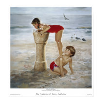 Coupure de plage affiches