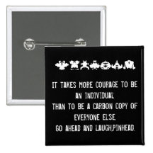 courage buttons