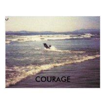 COURAGE CARTE POSTALE