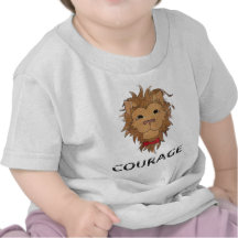 Courage d'un lion t-shirt