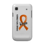 Courage Faith Hope 5 Leukemia Samsung Galaxy S Cover