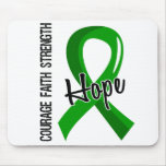 Courage Faith Hope 5 Organ Donation Mousepad