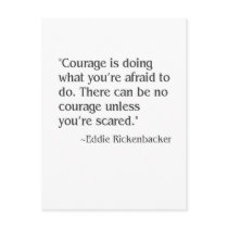 courage post card