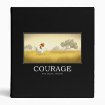 Courage Poster Binder