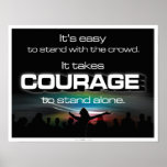 Courage Print