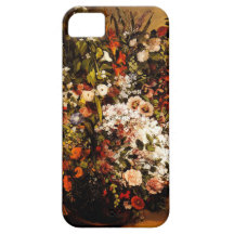 Courbet Bouquet of Flowers iPhone Case iPhone 5 Cases