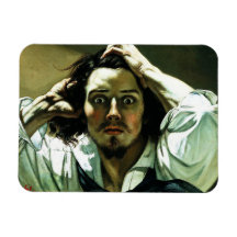 Courbet The Desperate Man Magnet