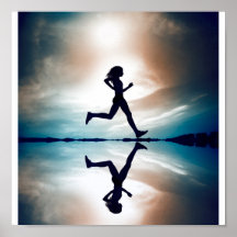 Coureur femelle posters
