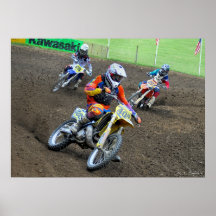 Coureurs de MX Posters