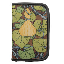 Courge jaune et fleurs agenda