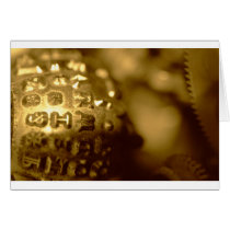 courier . ten greeting cards