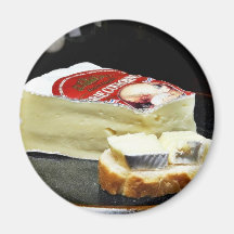 Couronne Brie Cheese Fridge Magnets
