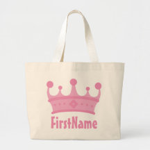 Couronne nommée faite sur commande sacs