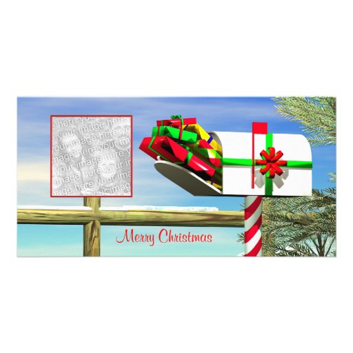 Courrier de Noël Cartes De Vœux Avec Photo