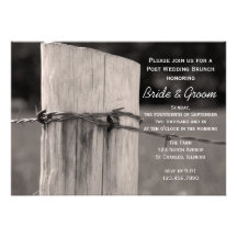 Courrier rural de barrière après avoir épousé des 