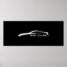 Course de la brosse G35 - blanc Posters