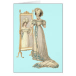 Court Dress 1822 Greeting Cards