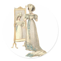 Court Dress 1822 Stickers