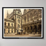 Court House, Hamburg, Germany Poster
