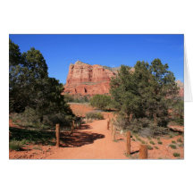 Courthouse Rock Trail Greeting Cards