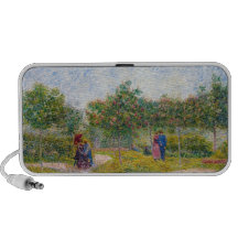 Courting Couples in the Voyer d'Argenson Park Gogh Notebook Speakers
