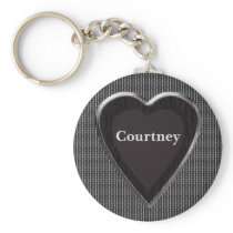 Courtney Stole My Heart Keychain