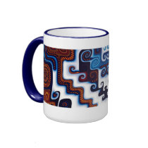 Courtyard in Snow Coffee Mug