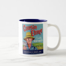 Cousin Elmer Vegetables Mugs