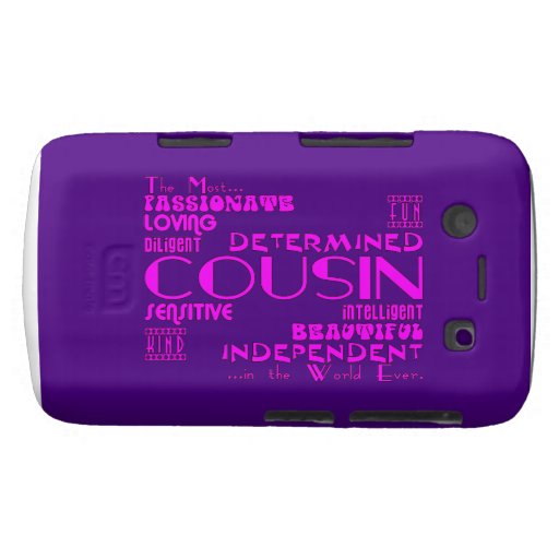 Cousins Birthday Parties & Christmas : Qualities Case-Mate Blackberry Case