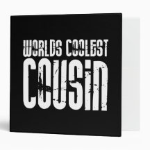 Cousins Birthday Parties : Worlds Coolest Cousin Binders
