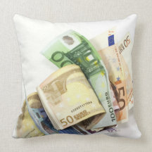 Coussin argent plein