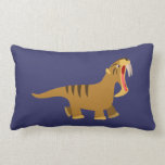 Coussin béant mignon de Thylacosmilus de bande des oreillers american