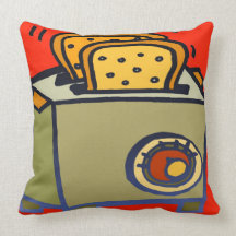 Coussin de pain grillé