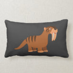 Coussin de sourire mignon de Thylacosmilus de band oreillers american