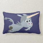 Coussin mignon de licorne de bande dessinée pressé oreillers american