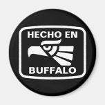 Coutume de personalizado de Buffalo d'en de Hecho  Aimants Pour Réfrigérateur