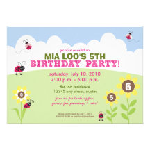: coutume : Invitation de fête d'anniversaire de c