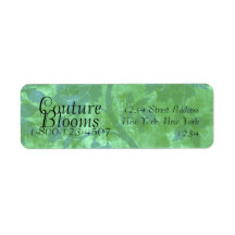 Couture Blooms Florist Return Address Labels