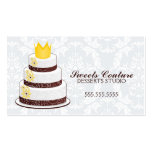Couture Cakes Bakery Custom Business Cards